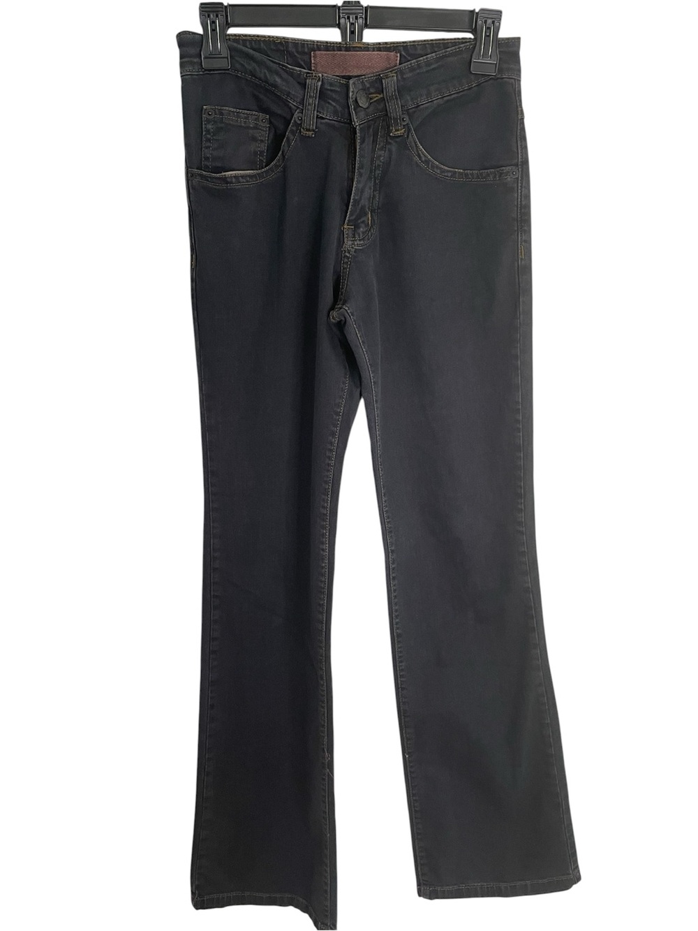 Moustache Dark Denim Boot Cut Jeans with Subtle Stretch Size 28 retro western